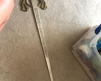Long sword stamped Italy