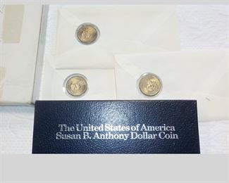 SUSAN B. ANTHONY First Issue (3 sets at this sale)