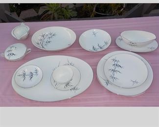 91 Pieces: NORITAKE (Bamboo) from Japan China Set