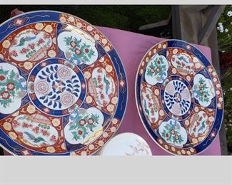 Gold Imairi (Japan) Platters (2 are 18")!!