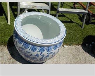 Large Porcelain Planter