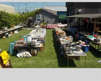 Large view of the table area we have for display