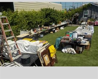 Large view of the table area we have for display