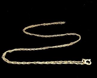 14k gold neckless