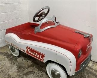 Vintage Buddy L Peddle Cart