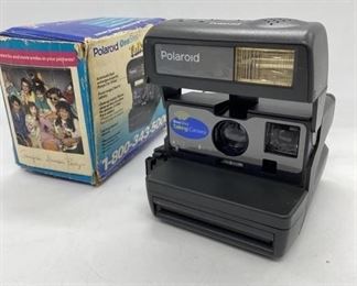 Vintage polaroid camera