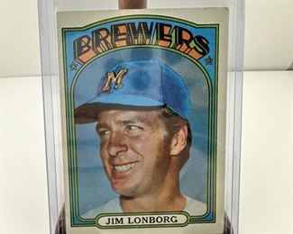 Brewers Jim Lonborg Baseball Card