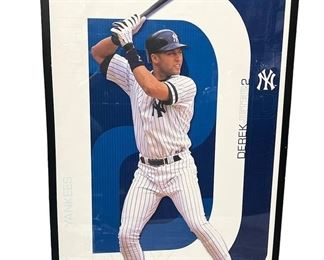 Derek Jeter Framed Sports Poster
