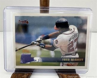 Fred McGriff Baseball Card