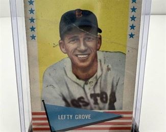 Lefty Grove Baseball Card