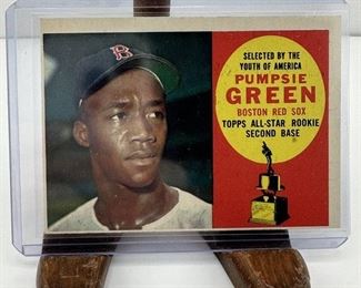 Pumpsie Green Baseball Card