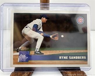 Ryne Sandberg Baseball Card