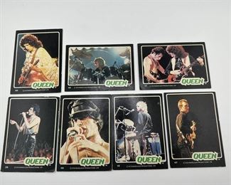 Vintage Donruss Queen Collectible Card Lot
