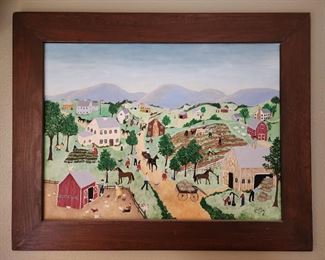 Laura Cory Folk Art Picture