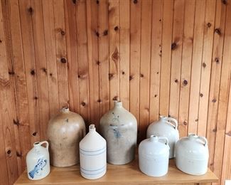 Salt Glazed and other Stoneware