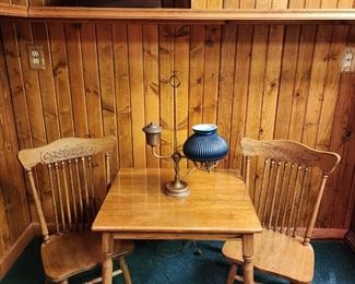 Youth table and chairs