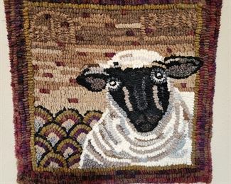 Marlene Heard Hooked Rug