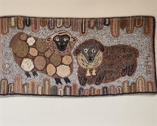 Marlene Heard Hooked Rug