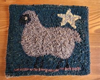 Marlene Heard Hooked Rug