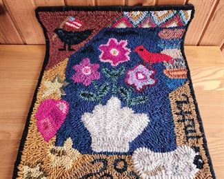 Marlene Heard Hooked Rug