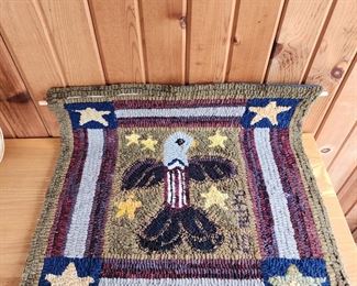 Marlene Heard Hooked Rug