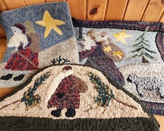 Christmas Hooked Pieces