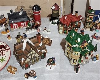 Christmas Village, Some Dept. 56, and some Lang