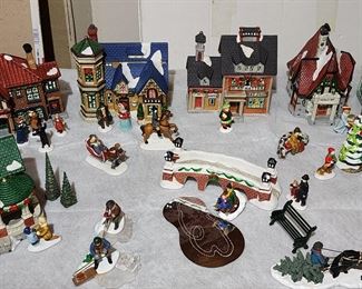 Christmas Village, Some Dept. 56, and some Lang