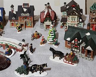 Christmas Village, Some Dept. 56, and some Lang