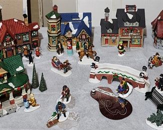 Christmas Village, Some Dept. 56, and some Lang