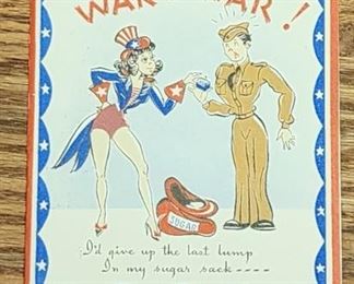 World War II unused greeting cards