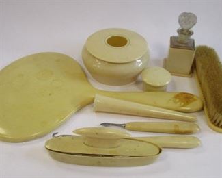 Vintage Celluloid vanity items