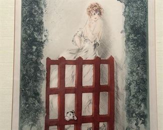 $3000, Icart, Red Gate, 1925