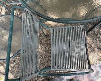 Best Offer! Vintage Kipp Stewart Bronze Tubular Chairs and Tables Set. More pics available. Please submit/text your offer 805-946-0060