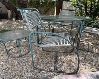 Best Offer! Vintage Kipp Stewart, Bronze Tubular Chairs and Tables Set. More pics available. Please submit/text your offer 805-946-0060