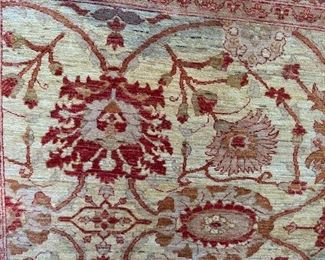 $1500. An Afghan 'Chobi' Carpet, Afghan/Pakistan Borders, wool on Cotton Foundation 144 x 189 in.