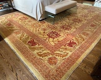 $1500. An Afghan 'Chobi' Carpet, Afghan/Pakistan Borders, wool on Cotton Foundation 144 x 189 in.