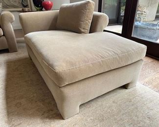 $550 Chaise- down filled cushions 61 x 35 x 28