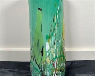 $200. Jon Oakes, 15.5 x 6 in. https://www.jonoakesceramics.com/