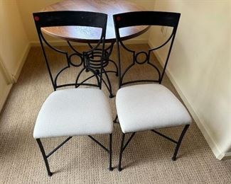 $200 Pennsylvania House Bistro Set 36" round