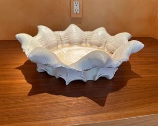 $200 Aysha Peltz, Ceramic Bowl Decor, 17.5 x 5