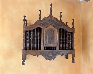 $500 Antique French Panettiere Bread Box 41 x 14 x 44
