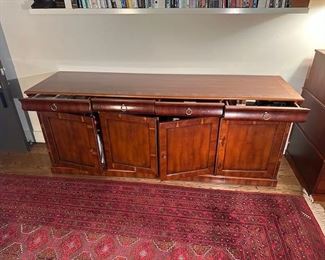 $1800. Neo-classic style cabinet/ sideboard. 82 x 21.75
