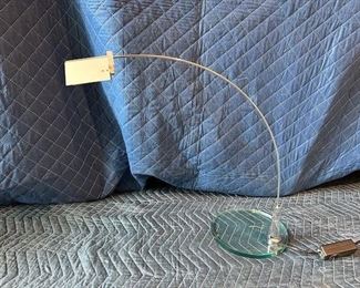 $150 Modern Glass metal desk lamp