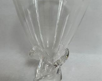$100 Steuben Glass spiral vase