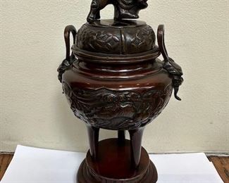 $400, Oriental incense burner (koro)