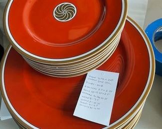 $675, Fitz & Floyd, Medaillon d'Or china