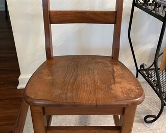 Small vintage kids chair 