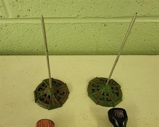 Receipt holders and stamps