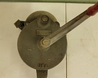 Antique grinder